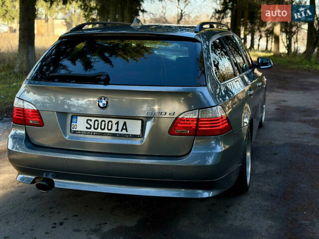 Серый БМВ 5 Серия, объемом двигателя 2 л и пробегом 333 тыс. км за 7350 $, фото 14 на Automoto.ua