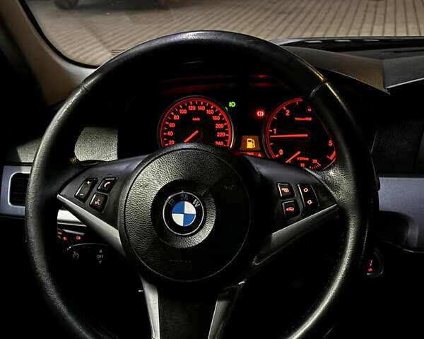 Серый БМВ 5 Серия, объемом двигателя 2 л и пробегом 390 тыс. км за 7999 $, фото 11 на Automoto.ua