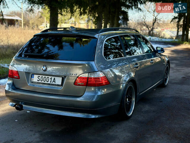 Серый БМВ 5 Серия, объемом двигателя 2 л и пробегом 333 тыс. км за 7350 $, фото 13 на Automoto.ua
