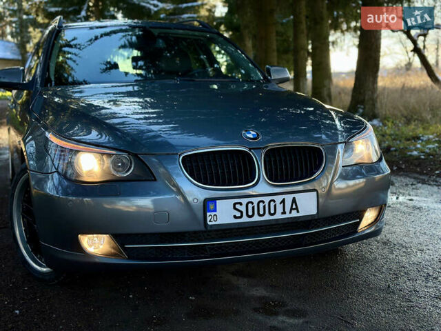 Серый БМВ 5 Серия, объемом двигателя 2 л и пробегом 333 тыс. км за 7350 $, фото 6 на Automoto.ua