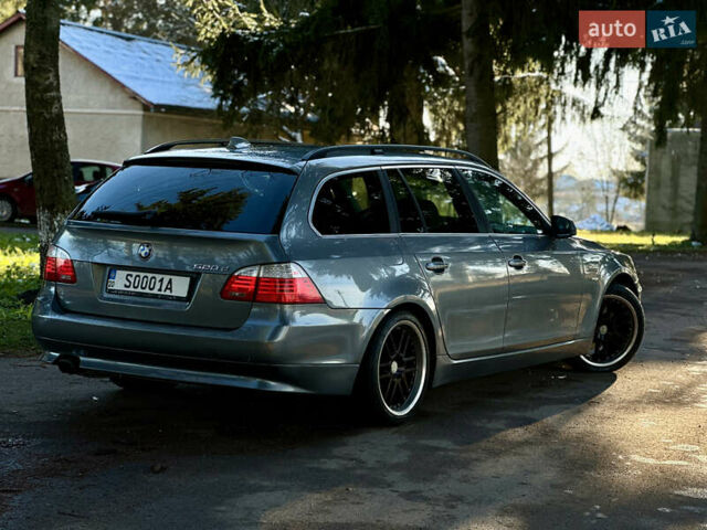 Серый БМВ 5 Серия, объемом двигателя 2 л и пробегом 333 тыс. км за 7350 $, фото 32 на Automoto.ua