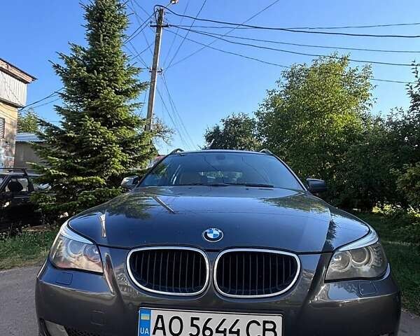 Серый БМВ 5 Серия, объемом двигателя 2 л и пробегом 197 тыс. км за 10600 $, фото 1 на Automoto.ua
