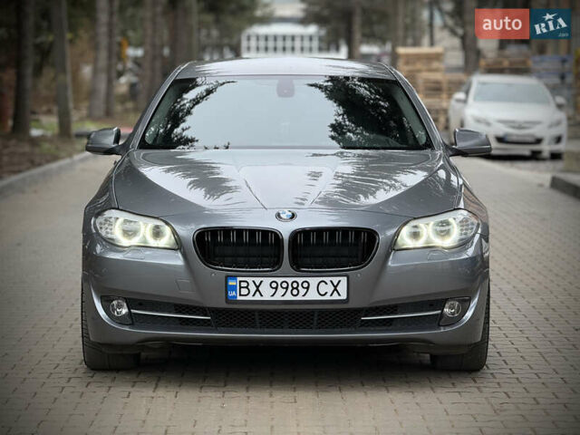 Серый БМВ 5 Серия, объемом двигателя 2 л и пробегом 287 тыс. км за 12450 $, фото 2 на Automoto.ua