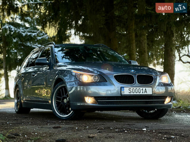 Серый БМВ 5 Серия, объемом двигателя 2 л и пробегом 333 тыс. км за 7350 $, фото 4 на Automoto.ua