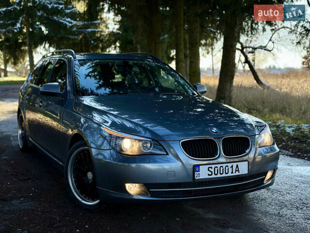 Серый БМВ 5 Серия, объемом двигателя 2 л и пробегом 333 тыс. км за 7350 $, фото 5 на Automoto.ua