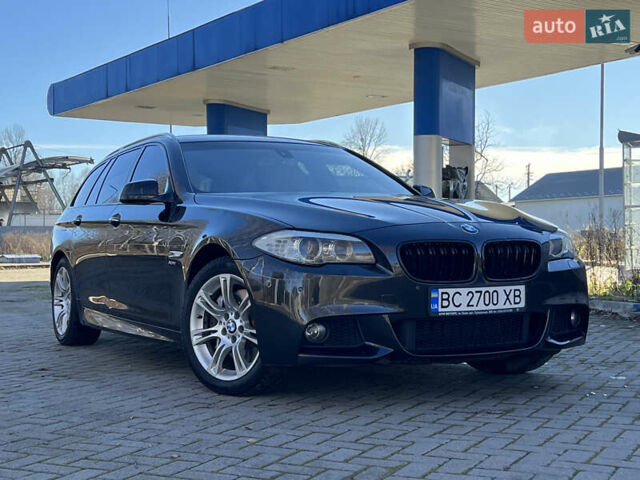 Серый БМВ 5 Серия, объемом двигателя 2 л и пробегом 307 тыс. км за 13000 $, фото 3 на Automoto.ua