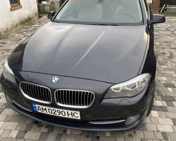 Серый БМВ 5 Серия, объемом двигателя 2 л и пробегом 300 тыс. км за 14200 $, фото 3 на Automoto.ua