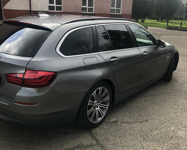 Серый БМВ 5 Серия, объемом двигателя 2 л и пробегом 295 тыс. км за 16600 $, фото 4 на Automoto.ua