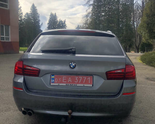 Серый БМВ 5 Серия, объемом двигателя 2 л и пробегом 295 тыс. км за 16600 $, фото 5 на Automoto.ua