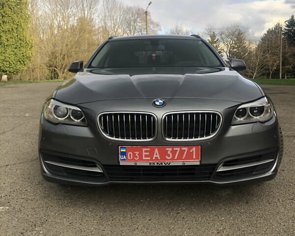 Серый БМВ 5 Серия, объемом двигателя 2 л и пробегом 295 тыс. км за 16600 $, фото 2 на Automoto.ua