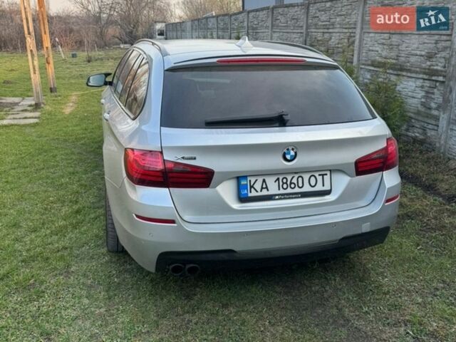 Серый БМВ 5 Серия, объемом двигателя 2 л и пробегом 142 тыс. км за 18500 $, фото 9 на Automoto.ua