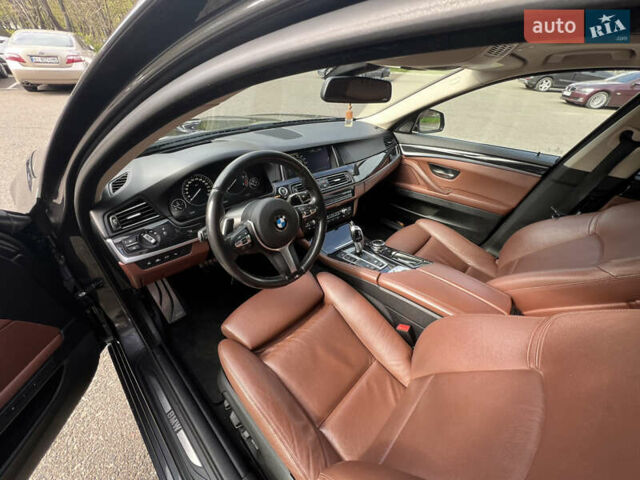 Серый БМВ 5 Серия, объемом двигателя 3 л и пробегом 218 тыс. км за 19300 $, фото 7 на Automoto.ua