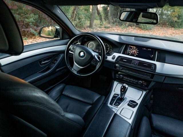 Серый БМВ 5 Серия, объемом двигателя 2 л и пробегом 216 тыс. км за 19714 $, фото 5 на Automoto.ua