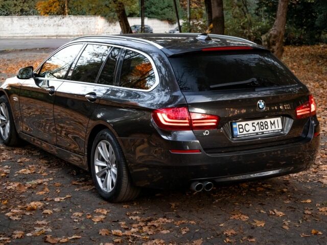 Серый БМВ 5 Серия, объемом двигателя 2 л и пробегом 216 тыс. км за 19714 $, фото 3 на Automoto.ua