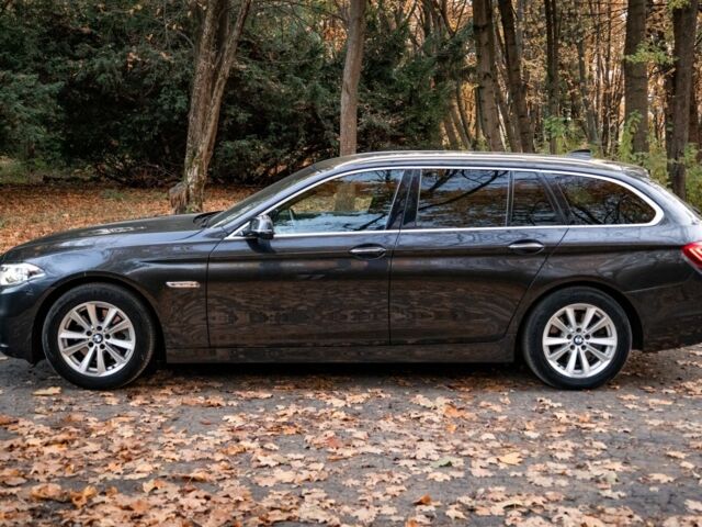 Серый БМВ 5 Серия, объемом двигателя 2 л и пробегом 216 тыс. км за 19714 $, фото 2 на Automoto.ua