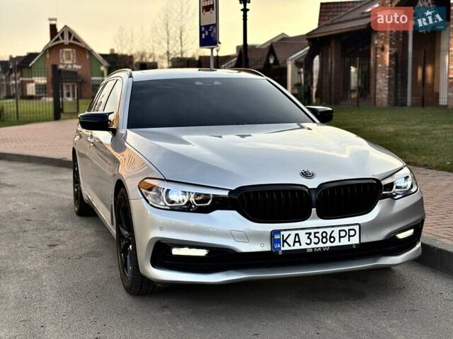 Серый БМВ 5 Серия, объемом двигателя 2 л и пробегом 223 тыс. км за 21850 $, фото 3 на Automoto.ua