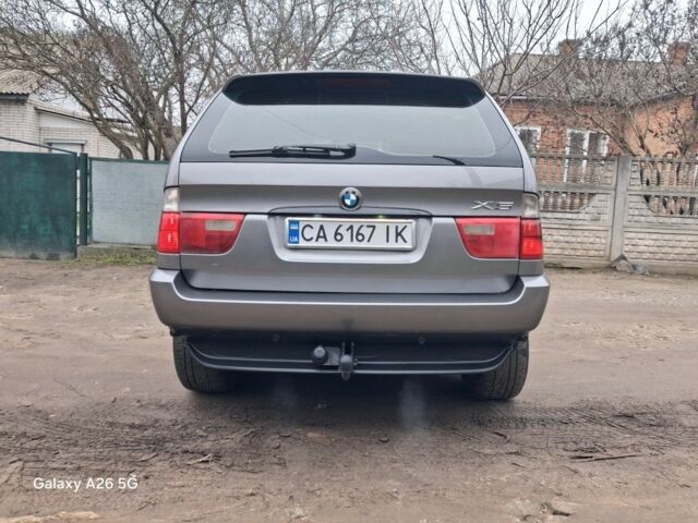 Серый БМВ 5 Серия, объемом двигателя 3 л и пробегом 375 тыс. км за 12800 $, фото 1 на Automoto.ua