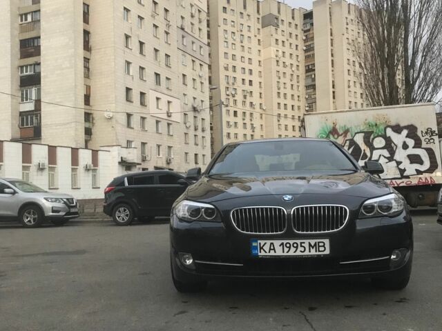 Серый БМВ 5 Серия, объемом двигателя 2 л и пробегом 176 тыс. км за 16500 $, фото 1 на Automoto.ua