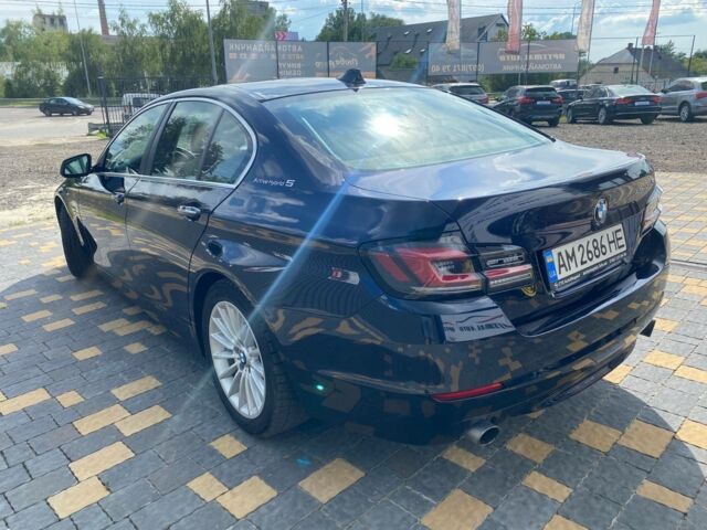 Синий БМВ 5 Серия, объемом двигателя 3 л и пробегом 178 тыс. км за 13890 $, фото 6 на Automoto.ua