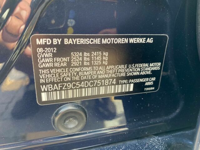 Синий БМВ 5 Серия, объемом двигателя 3 л и пробегом 178 тыс. км за 13890 $, фото 26 на Automoto.ua