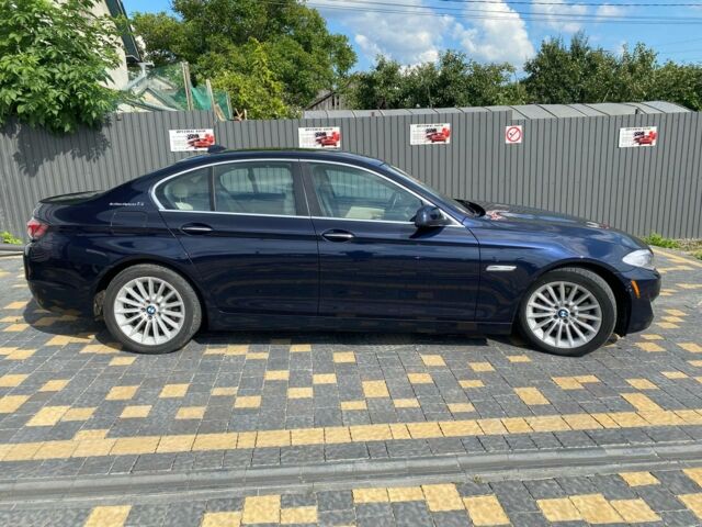 Синий БМВ 5 Серия, объемом двигателя 3 л и пробегом 178 тыс. км за 13890 $, фото 3 на Automoto.ua