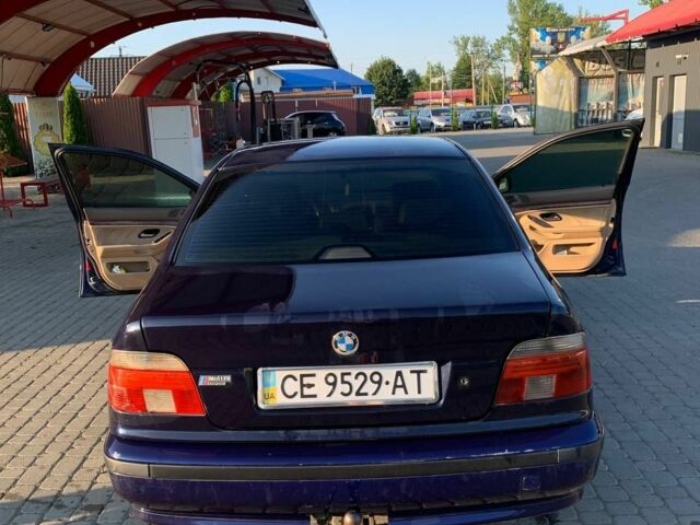 Синий БМВ 5 Серия, объемом двигателя 2.5 л и пробегом 376 тыс. км за 3400 $, фото 2 на Automoto.ua