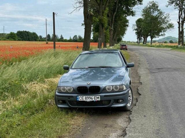 Синий БМВ 5 Серия, объемом двигателя 2.2 л и пробегом 350 тыс. км за 4680 $, фото 2 на Automoto.ua