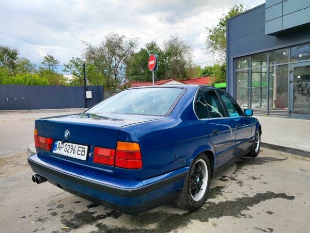 Синий БМВ 5 Серия, объемом двигателя 2 л и пробегом 447 тыс. км за 2450 $, фото 3 на Automoto.ua