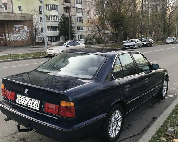 Синій БМВ 5 Серія, об'ємом двигуна 2 л та пробігом 350 тис. км за 3300 $, фото 5 на Automoto.ua
