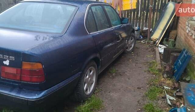 Синий БМВ 5 Серия, объемом двигателя 2.5 л и пробегом 288 тыс. км за 2800 $, фото 30 на Automoto.ua