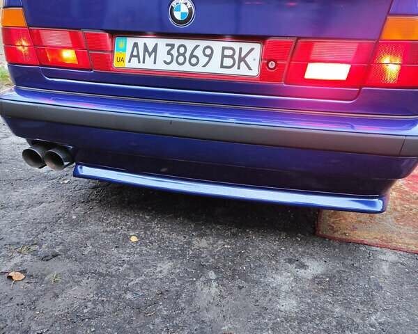 Синий БМВ 5 Серия, объемом двигателя 2 л и пробегом 328 тыс. км за 6500 $, фото 16 на Automoto.ua