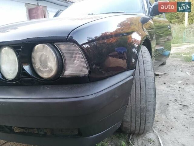 Синий БМВ 5 Серия, объемом двигателя 2 л и пробегом 250 тыс. км за 2650 $, фото 2 на Automoto.ua