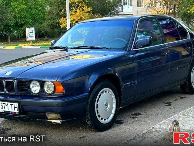 Синий БМВ 5 Серия, объемом двигателя 2 л и пробегом 198 тыс. км за 2200 $, фото 4 на Automoto.ua
