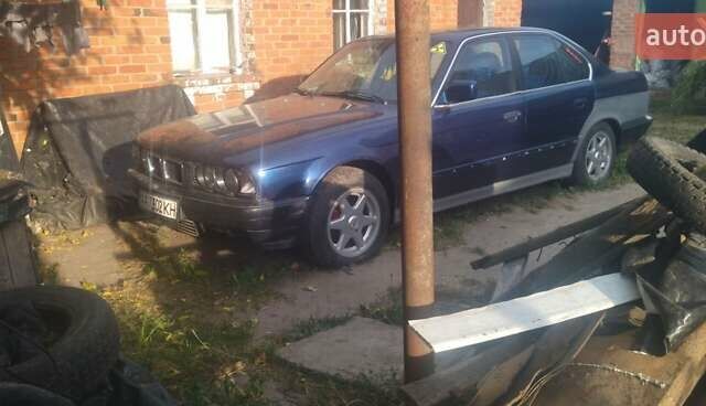 Синий БМВ 5 Серия, объемом двигателя 2.5 л и пробегом 288 тыс. км за 2800 $, фото 18 на Automoto.ua