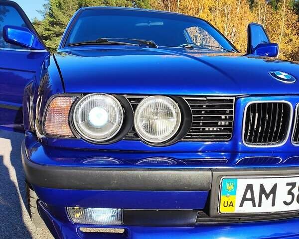 Синий БМВ 5 Серия, объемом двигателя 2 л и пробегом 328 тыс. км за 6500 $, фото 8 на Automoto.ua