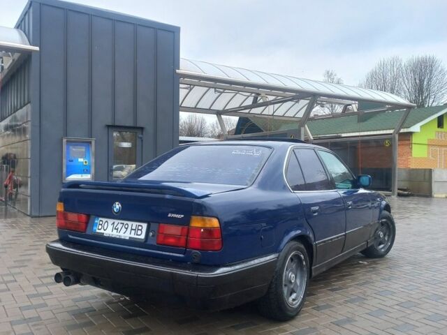 Синий БМВ 5 Серия, объемом двигателя 1.8 л и пробегом 400 тыс. км за 2250 $, фото 4 на Automoto.ua