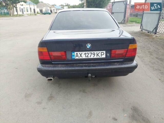 Синий БМВ 5 Серия, объемом двигателя 1.8 л и пробегом 470 тыс. км за 2500 $, фото 1 на Automoto.ua