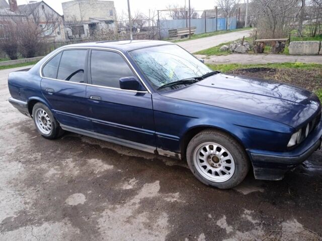 Синий БМВ 5 Серия, объемом двигателя 2.5 л и пробегом 750 тыс. км за 1500 $, фото 8 на Automoto.ua