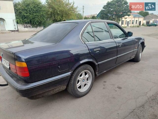 Синий БМВ 5 Серия, объемом двигателя 1.8 л и пробегом 470 тыс. км за 2500 $, фото 3 на Automoto.ua