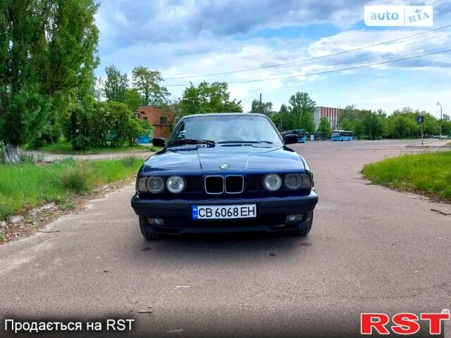 Синий БМВ 5 Серия, объемом двигателя 2.5 л и пробегом 330 тыс. км за 5000 $, фото 12 на Automoto.ua