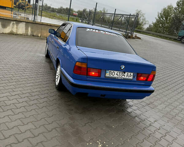 Синий БМВ 5 Серия, объемом двигателя 2.5 л и пробегом 350 тыс. км за 1450 $, фото 6 на Automoto.ua