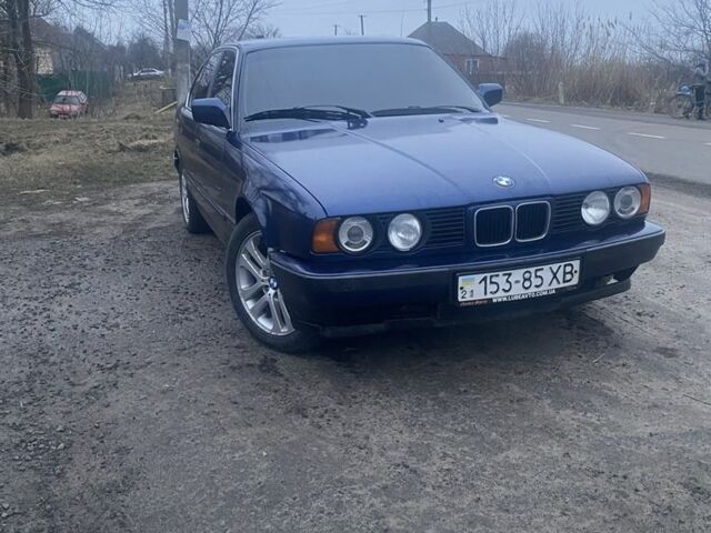 Синий БМВ 5 Серия, объемом двигателя 2 л и пробегом 260 тыс. км за 2500 $, фото 4 на Automoto.ua