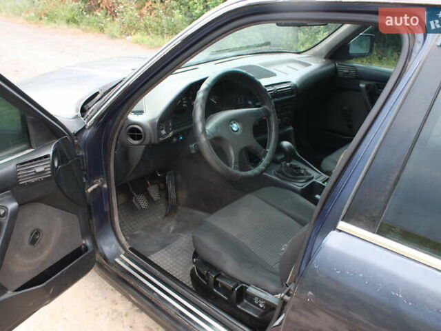 Синий БМВ 5 Серия, объемом двигателя 2 л и пробегом 900 тыс. км за 2300 $, фото 13 на Automoto.ua