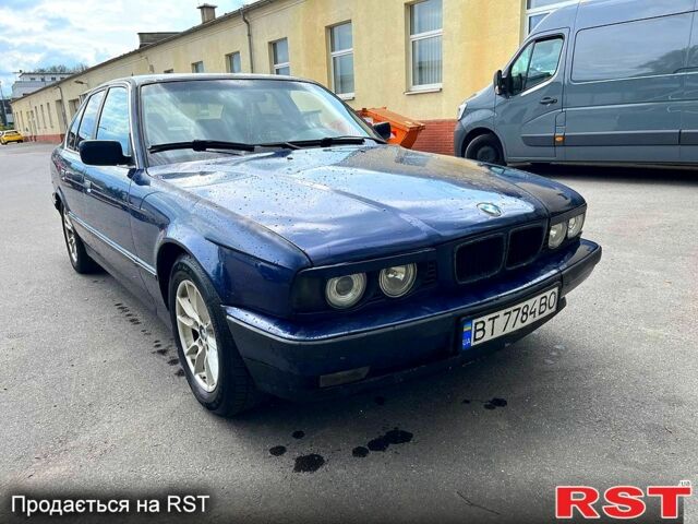 Синий БМВ 5 Серия, объемом двигателя 2 л и пробегом 670 тыс. км за 2800 $, фото 7 на Automoto.ua