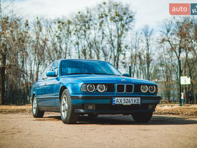 Синий БМВ 5 Серия, объемом двигателя 1.99 л и пробегом 320 тыс. км за 6000 $, фото 4 на Automoto.ua