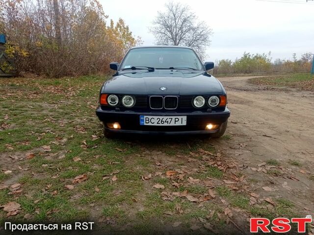 Синий БМВ 5 Серия, объемом двигателя 2.5 л и пробегом 282 тыс. км за 3000 $, фото 5 на Automoto.ua