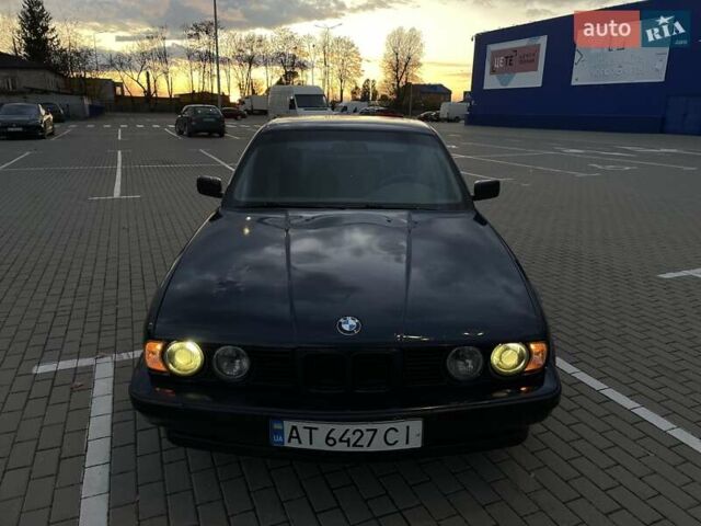 Синий БМВ 5 Серия, объемом двигателя 1.8 л и пробегом 377 тыс. км за 1350 $, фото 5 на Automoto.ua