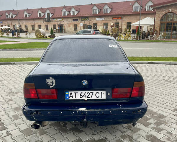 Синий БМВ 5 Серия, объемом двигателя 1.8 л и пробегом 320 тыс. км за 1630 $, фото 5 на Automoto.ua