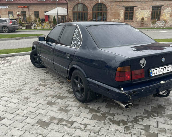 Синий БМВ 5 Серия, объемом двигателя 1.8 л и пробегом 320 тыс. км за 1630 $, фото 6 на Automoto.ua