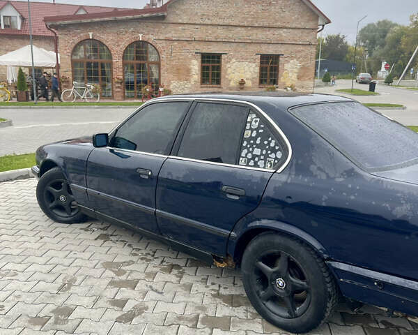Синий БМВ 5 Серия, объемом двигателя 1.8 л и пробегом 320 тыс. км за 1630 $, фото 7 на Automoto.ua